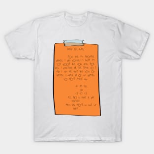 Kulti fan letter T-Shirt